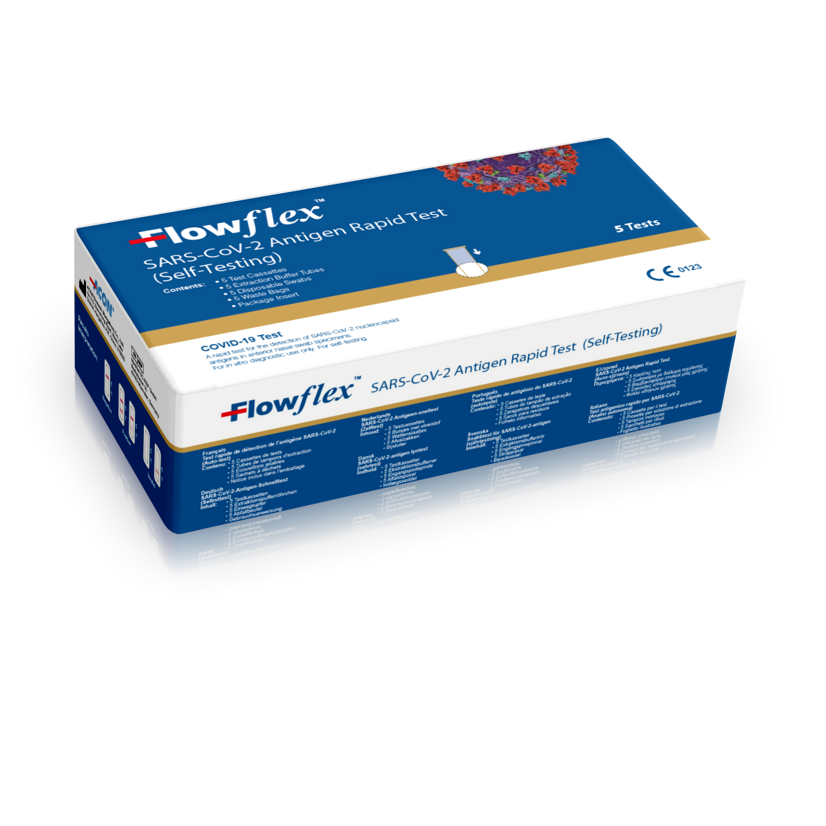 Flowflex SARS-CoV-2 Antigen Rapid Test (Self-Testing)