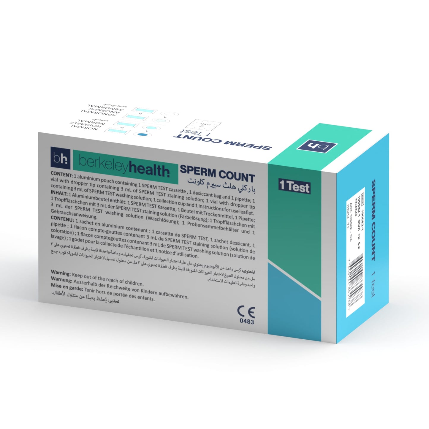 berkeleyhealth Sperm Count Rapid Test (Self Testing Use)