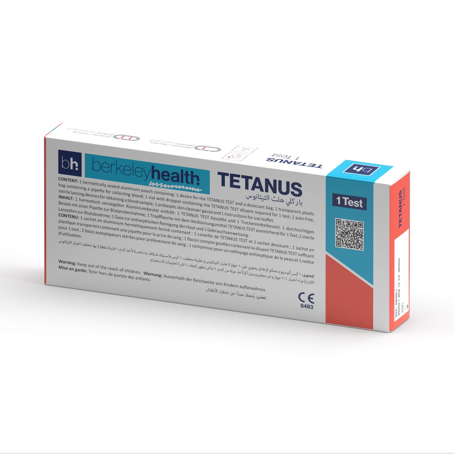 berkeleyhealth TETANUS Rapid test (Self Testing Use)