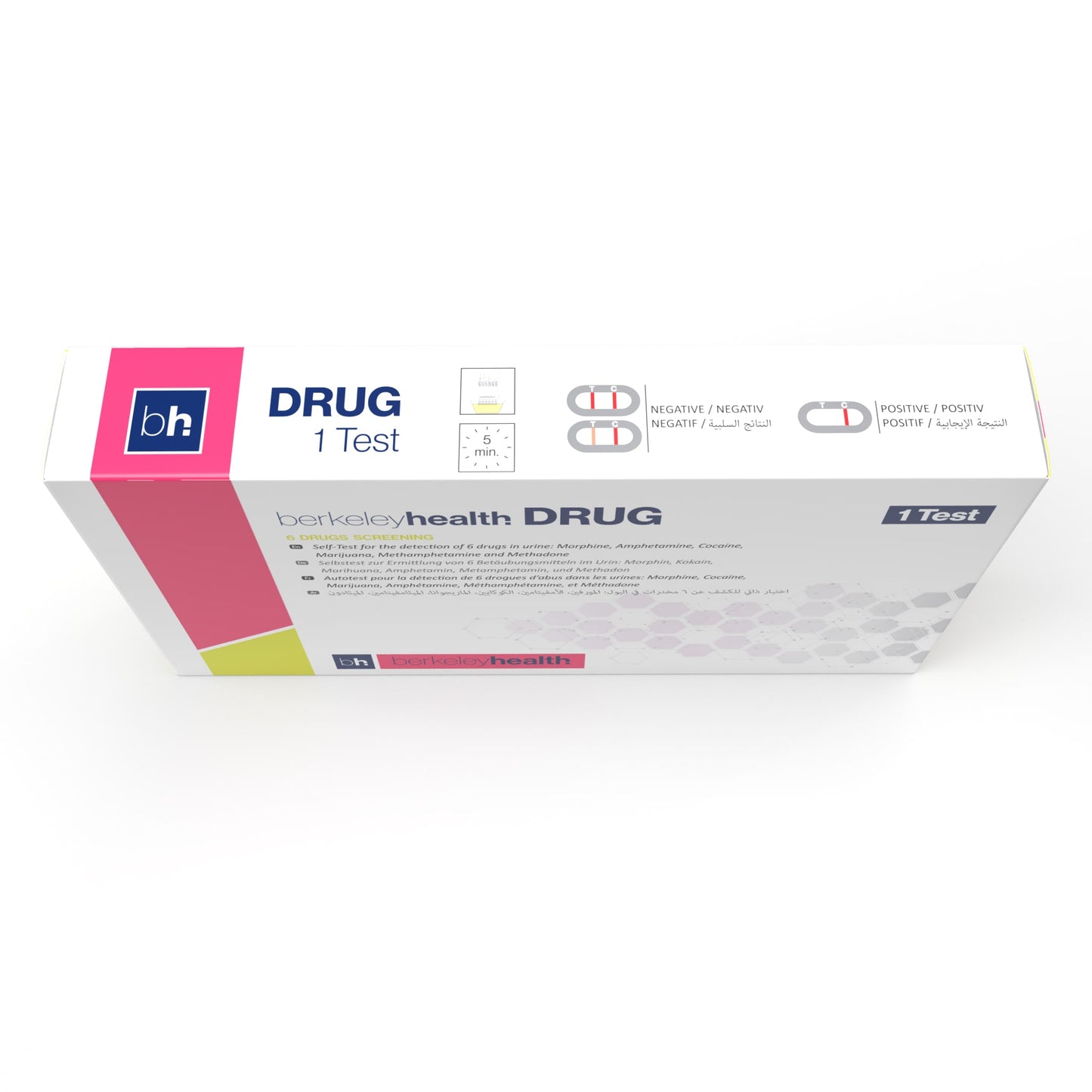 berkeleyhealth Multi-Drugs Rapid test (Self testing use)